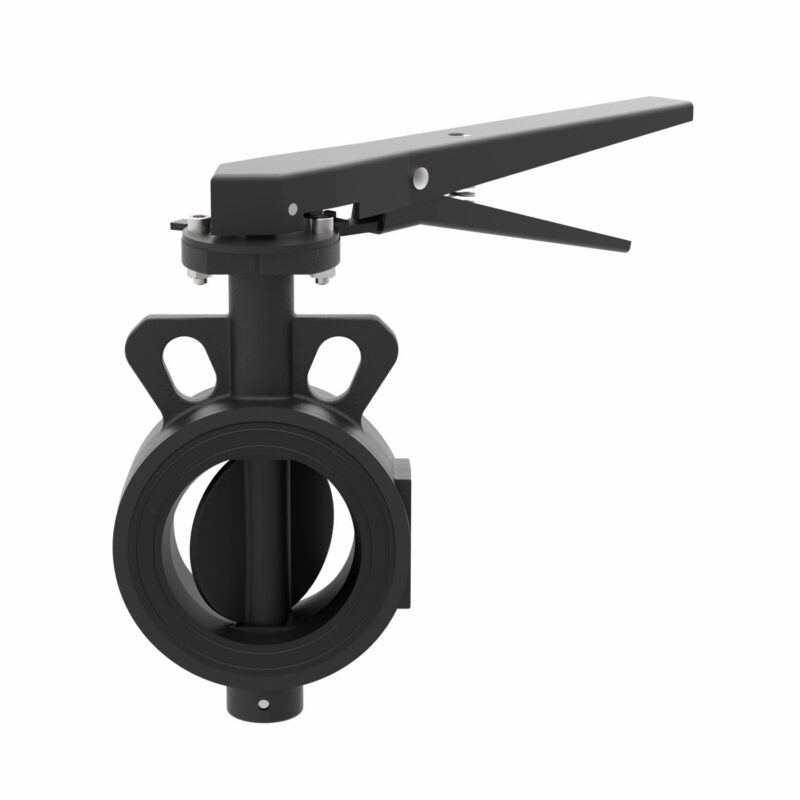 Cast iron lever butterfly valve from a butterfly valve supplier in UAE